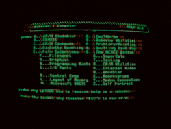 Grappige animatie van een flippende monitor.